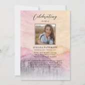 Foto zur Beerdigung von Bergkiefern Einladung (Vorderseite)