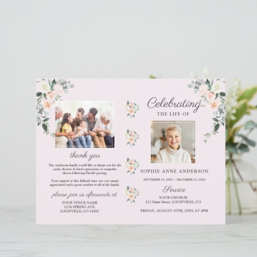 Foto zur Beerdigung von Gedächtnissen (Stehend Vorderseite)