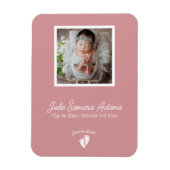 Foto zur Beerdigung von Kleinkindern Magnet (Vertikal)