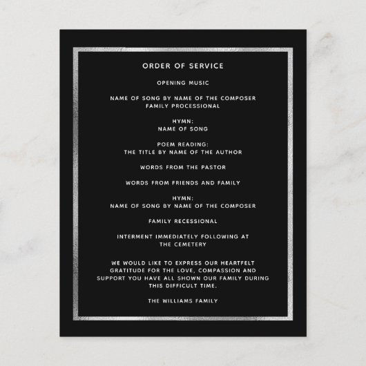 Foto zur Beerdigung von Lebensfeiern (Rückseite)