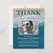 Foto zur Beerdigungsfeier Dankeskarte (Vorderseite)