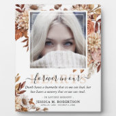 Foto zur Bewahrung des botanischen Herbstfloralged Fotoplatte (Vorderseite)