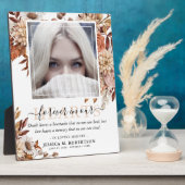 Foto zur Bewahrung des botanischen Herbstfloralged Fotoplatte (Seite)