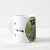 Foto zur Bewertung der Liebe von Hunden Kaffeetasse (Vorderseite Links)