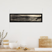 Foto zur Brandbekämpfung 1918 Poster (Küche)