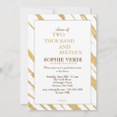 Foto zur Einladung von leuchtenden Streifen (Rückseite)