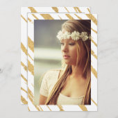 Foto zur Einladung von leuchtenden Streifen (Vorne/Hinten)