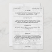 Foto zur Einladung von Zeitungen (Rückseite)