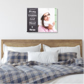 Foto zur Erinnerung an Familiennachweise Leinwanddruck (Insitu (Schlafzimmer))