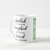 Foto zur Erinnerung an Hunde für Haustiere Kaffeetasse (Vorderseite Links)