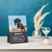 Foto zur Erinnerung an Pferde Fotoplatte (Seite)