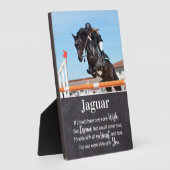 Foto zur Erinnerung an Pferde Fotoplatte (Seite)