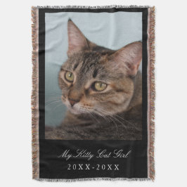 Foto zur Erinnerung von Haustieren Decke