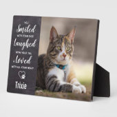 Foto zur Erinnerung von Haustieren Fotoplatte (Seite)