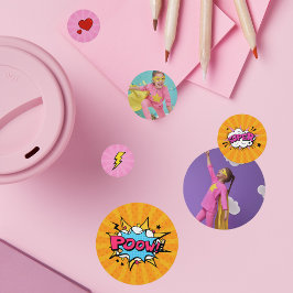 Foto zur Geburtstagsfeier von Superhero Girl Konfetti