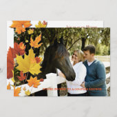 Foto zur Herbstunterlage Einladung (Vorne/Hinten)
