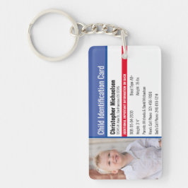 Foto zur Identifizierung von Kindern und Jugendlic Schlüsselanhänger