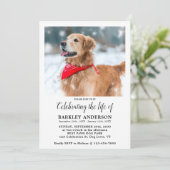 Foto zur Lebensfeier Einladung (Stehend Vorderseite)