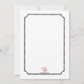 Foto zur medizinischen Versorgung Party Einladung (Rückseite)