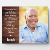 Foto zur personalisierten Erinnerung Fotoplatte (Vorderseite)