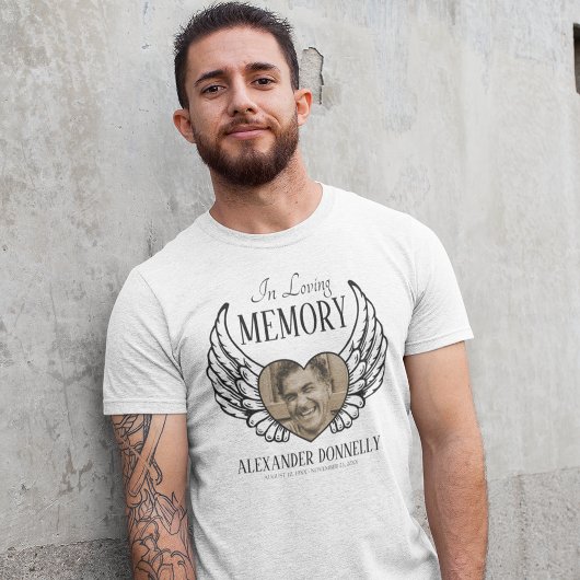 Foto zur personalisierten Erinnerung T-Shirt