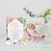 Foto zur Taufe des Blumenwaldes Einladung (Stehend Vorderseite)