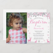 Foto zur Taufe des Winterhirns Einladung (Vorne/Hinten)