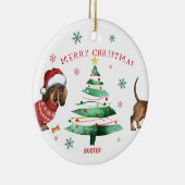 Foto zur Weihnachtsfeier Keramik Ornament (Rechts)