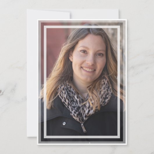 Foto zur Zeremonie der Krankenpflege Einladung (Rückseite)