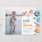 Foto Zwei der Einladung zur Mondrakete (Vorderseite)