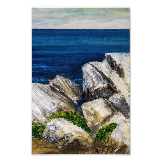 Fotoabzug - Auf Felsen Fotodruck