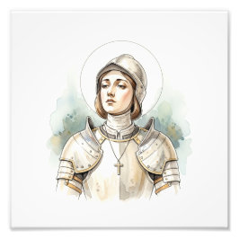 Fotoabzug von Jeanne d'Arc Fotodruck