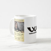 Fotoangestellter des Monat FELSEN-STERN-GOLDES Kaffeetasse (Vorderseite Links)