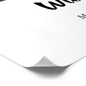 Fotobanner, Lebensfeier-Schild Poster (Ecke)