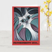 FotoBkitty-Grußkarte Karte (Gelbe Blume)