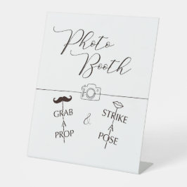 FotoBooth Sockelschild