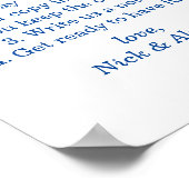 Fotobox-Schild Poster (Ecke)