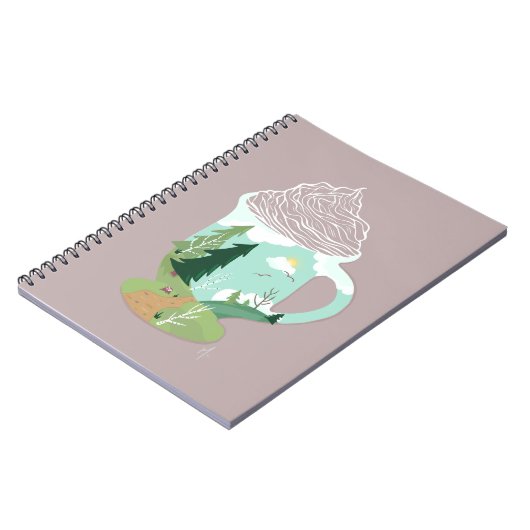 Fotobuch Spiral Notizblock (Linke Seite)