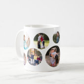 FotoCollage 10 Bildkreis Kaffeetasse (Vorderseite Links)