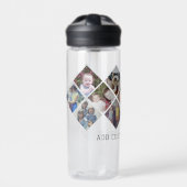 FotoCollage - 13 Fotos Diamant über das gesamte Mu Trinkflasche (Vorderseite)