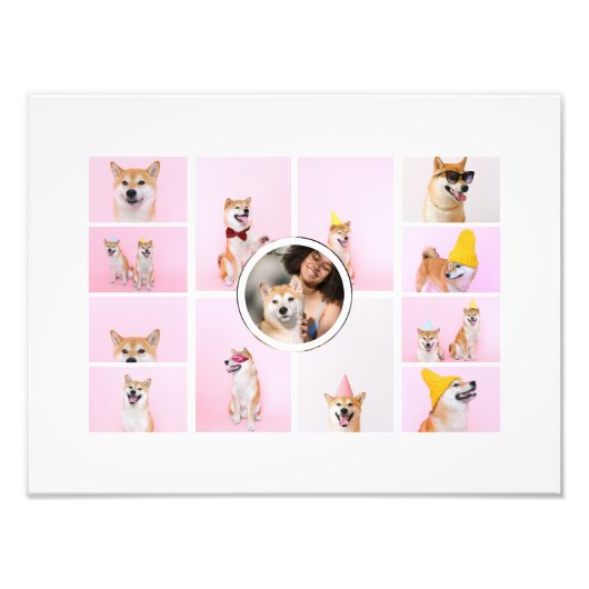 FotoCollage 13 Personalisierte Fotografien Fotodruck (Vorne)