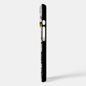 Fotocollage 16 Fotos Monogramm Name benutzerdefini Case-Mate iPhone Hülle (Rückseite / Links)