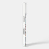 FotoCollage 18 Fotos Farblich weiß Case-Mate iPhone Hülle (Rückseite / Rechts)