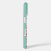 FotoCollage 18 Fotos Farbminze Case-Mate iPhone Hülle (Rückseite / Rechts)