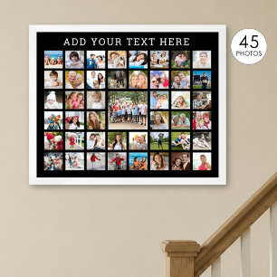 Fotocollage 45 Fotos Personalisiert Individuelle F Fotodruck