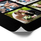 FotoCollage 53 Fotos Personalisierte, benutzerdefi Poster (Ecke)