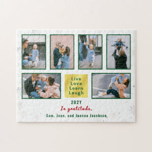 FotoCollage 6 IMG Live-Liebe Lachs Puzzle