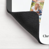 FotoCollage 70. Geburtstag Nummer 70 Personalisier Mousepad (Ecke)