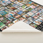 FotoCollage 90 Quadrat Bilder benutzerdefinierte F Sherpadecke (3/4)