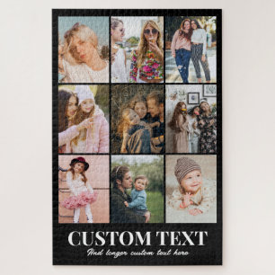 Fotocollage 9 Bilder 20x30 Paar Familie beste Freu Puzzle